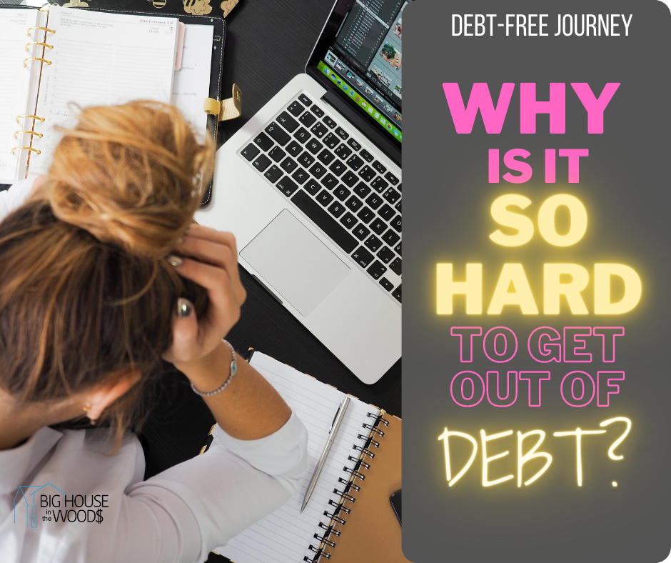 why is it so hard to get out of debt