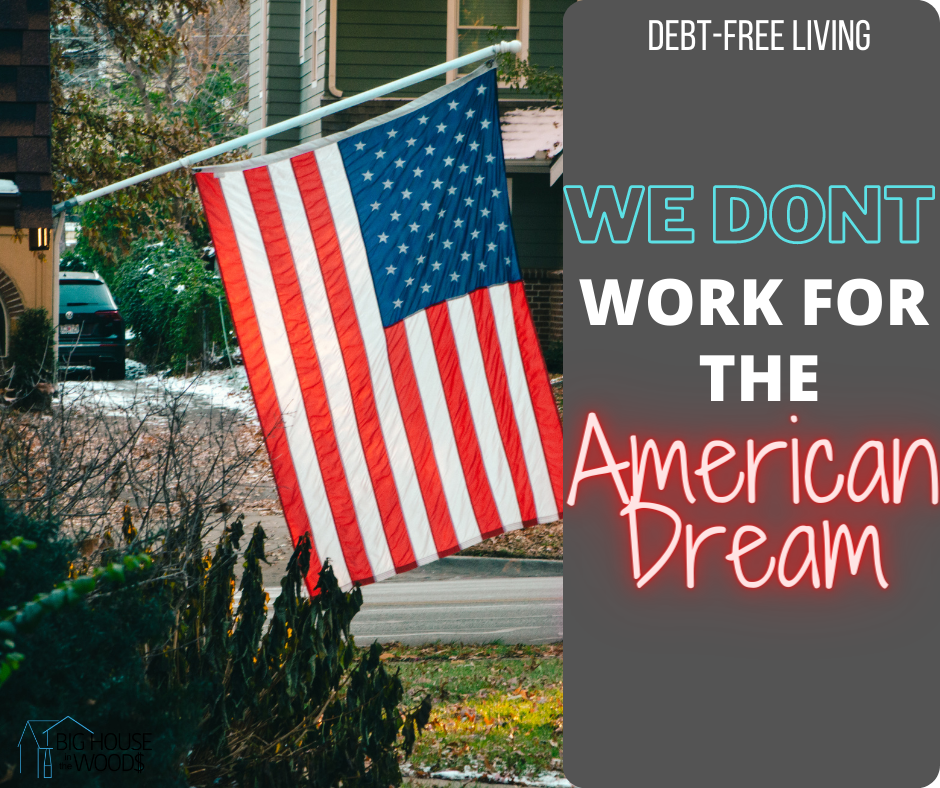 We don't work for the American Dream